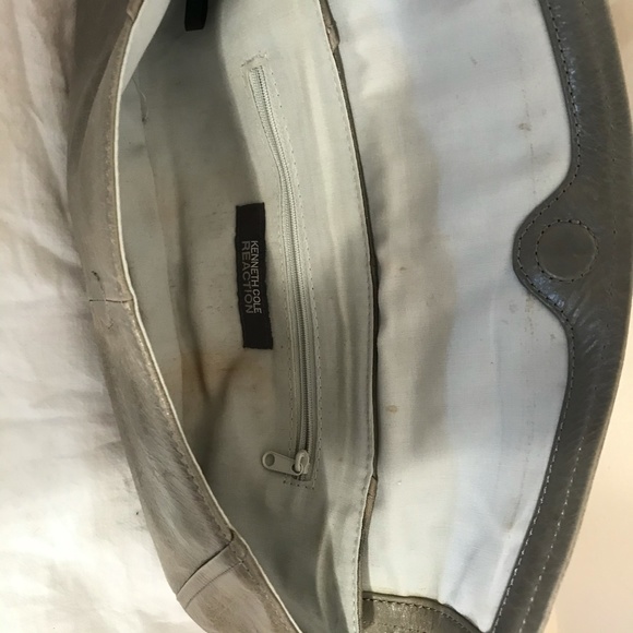 Kenneth Cole Genuine Leather Clutch Purse - Picture 3 of 6